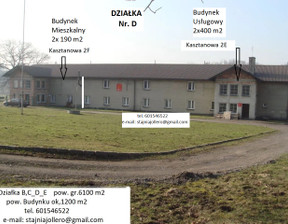 Działka na sprzedaż, gliwicki Sośnicowice Kasztanowa 2F, 1 800 000 zł, 7600 m2, 1539517812