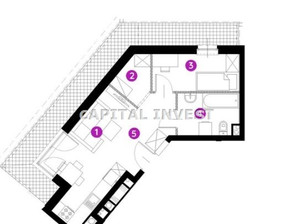 Mieszkanie na sprzedaż, Kraków M. Kraków, 822 000 zł, 35,6 m2, CPI-MS-1558