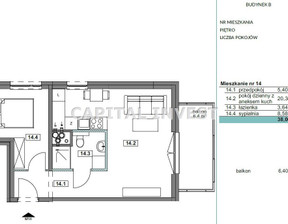 Mieszkanie na sprzedaż, Chorzów M. Chorzów Stary Chorzów, 309 700 zł, 38 m2, CPI-MS-1445-4