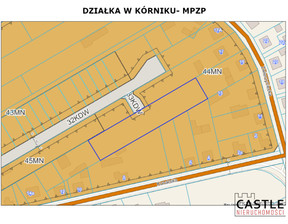 Działka na sprzedaż, Poznański (pow.) Kórnik (gm.) Kórnik Konarska, 390 000 zł, 2601 m2, 24/MAJ