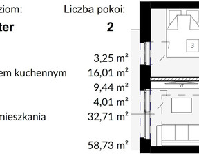 Mieszkanie w inwestycji Ostrawska, symbol A08