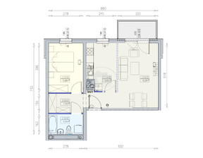 Mieszkanie na sprzedaż, Wrocław Wrocław-Krzyki Partynice Przyjaźni, 614 997 zł, 48,85 m2, 397507