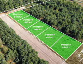 Budowlany na sprzedaż, Wyszkowski Wyszków Leszczydół-Nowiny Sosnowa, 105 000 zł, 842 m2, 141860