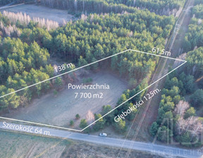 Działka na sprzedaż, Wyszkowski Długosiodło Prabuty, 350 000 zł, 7770 m2, 396821