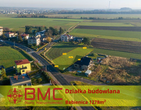 Działka na sprzedaż, Woźniki Babienica Główna, 115 000 zł, 1346 m2, 681967