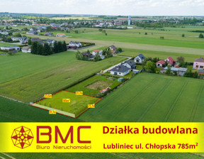 Działka na sprzedaż, Lubliniec Chłopska, 220 000 zł, 785 m2, 400392