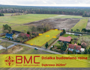 Działka na sprzedaż, Przystajń Dąbrowa, 129 000 zł, 2620 m2, 442261