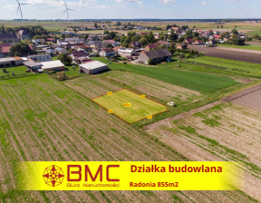 Działka na sprzedaż, Wielowieś Radonia, 99 000 zł, 855 m2, 779553