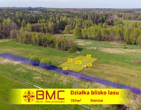 Działka na sprzedaż, Starcza, 65 000 zł, 757 m2, 694730