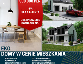 Dom na sprzedaż, Legionowski Serock Bolesławowo K/ Dębe, 580 000 zł, 84,82 m2, AA830218