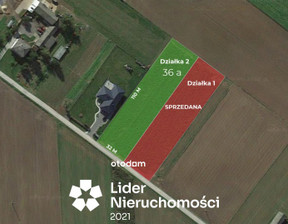Działka na sprzedaż, Lubelski Wojciechów Sporniak, 250 000 zł, 3600 m2, 227408