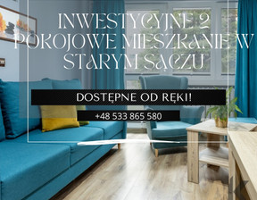 Mieszkanie na sprzedaż, Nowosądecki Stary Sącz Słoneczne, 299 000 zł, 37,62 m2, KN600755464