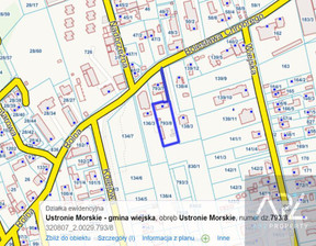 Działka na sprzedaż, Kołobrzeski Ustronie Morskie Bolesława Chrobrego, 3 810 000 zł, 1524 m2, 323