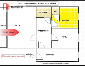 Mieszkanie na sprzedaż, Bydgoszcz Glinki, 289 000 zł, 49 m2, 420066