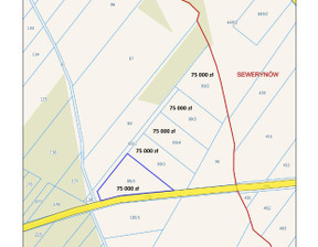 Działka na sprzedaż, Węgrowski Korytnica Trawy, 75 000 zł, 3000 m2, 116