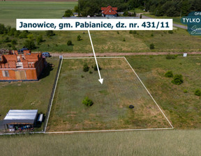 Działka na sprzedaż, Pabianicki Pabianice Janowice, 199 360 zł, 900 m2, 475332