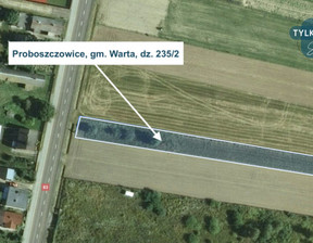 Rolny na sprzedaż, Sieradzki Warta Proboszczowice, 59 360 zł, 1400 m2, 365536