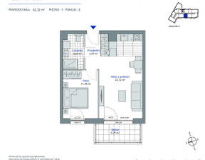 Mieszkanie na sprzedaż, Gdynia Rdestowa, 520 372 zł, 42,32 m2, 951490