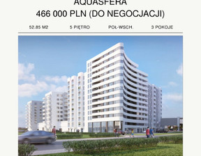 Mieszkanie na sprzedaż, Wejherowski (Pow.) Reda Morska, 466 000 zł, 52,85 m2, 70