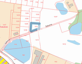 Działka na sprzedaż, Wejherowski Szemud Koleczkowo Saturna, 249 000 zł, 1157,83 m2, PN384234
