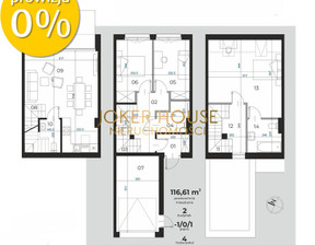 Mieszkanie na sprzedaż, Rzeszów Słocina, 765 000 zł, 116,61 m2, 160/13719/OMS