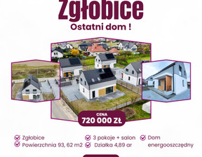 Dom na sprzedaż, Tarnowski Tarnów Zgłobice Zgłobicka, 720 000 zł, 93,62 m2, 16