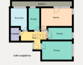 Mieszkanie na sprzedaż, Wrocław M. Wrocław Fabryczna Maślice Maślicka, 749 000 zł, 78 m2, POTR-MS-304