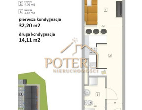 Mieszkanie na sprzedaż, Wrocław M. Wrocław Krzyki Jagodno Brochowska, 399 999 zł, 46,31 m2, POTR-MS-383