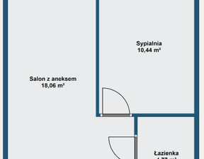 Mieszkanie na sprzedaż, Warszawski Zachodni Łomianki Wiślana, 480 000 zł, 37,62 m2, EC878468