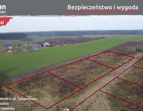 Działka na sprzedaż, Gdański Trąbki Wielkie Gołębiewo Wielkie Tulipanowa, 750 000 zł, 3004 m2, BU951286