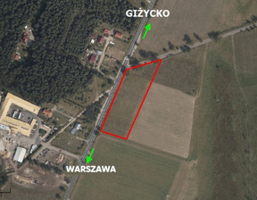 Działka na sprzedaż, Piski Pisz, 1 000 000 zł, 10 000 m2, 829448