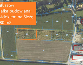 Działka na sprzedaż, Wrocławski Kobierzyce Małuszów Jagodowa, 338 200 zł, 1780 m2, BER-GS-3652