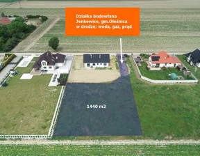 Budowlany na sprzedaż, Oleśnicki Oleśnica Jenkowice, 265 000 zł, 1440 m2, BER-GS-3786