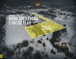 Działka na sprzedaż, Ełcki Ełk Nowa Wieś Ełcka, 218 000 zł, 4343 m2, MKW-GS-290