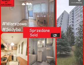 Mieszkanie na sprzedaż, Warszawa Mokotów Sadyba J. Sobieskiego, 550 000 zł, 36,8 m2, 379