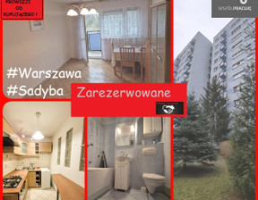 Mieszkanie na sprzedaż, Warszawa Mokotów Sadyba J. Sobieskiego, 550 000 zł, 36,8 m2, 379