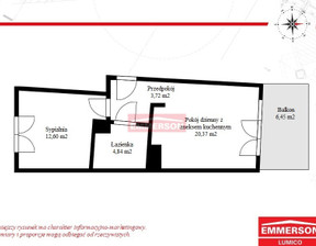 Mieszkanie na sprzedaż, Kraków Kraków-Śródmieście, 1 030 960 zł, 42,08 m2, 33066/6342/OMS