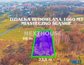 Działka na sprzedaż, Tarnogórski Miasteczko Śląskie, 282 000 zł, 1660 m2, NXH-GS-4862-1