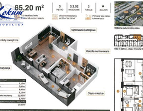 Mieszkanie na sprzedaż, Leszno M. Leszno, 593 320 zł, 65,2 m2, LOK-MS-1509