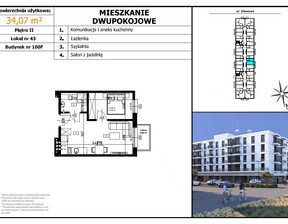 Mieszkanie na sprzedaż, Bielski (Pow.) Czechowice-Dziedzice (Gm.) Brzeziny Stawowa, 269 153 zł, 34,07 m2, 1.5