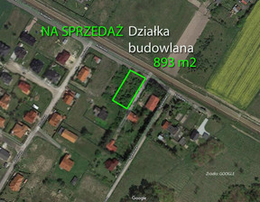 Działka na sprzedaż, Poznański Kórnik Robakowo Kolejowa, 197 000 zł, 893 m2, DRN-GS-4661