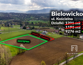 Działka na sprzedaż, Bielski Jasienica Bielowicko, 927 600 zł, 9276 m2, KBM-GS-893