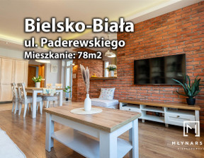 Mieszkanie do wynajęcia, Bielsko-Biała M. Bielsko-Biała Centrum Paderewskiego, 3400 zł, 78 m2, KBM-MW-1782