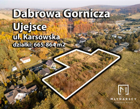 Budowlany na sprzedaż, Dąbrowa Górnicza M. Dąbrowa Górnicza Ujejsce, 164 000 zł, 820 m2, KBM-GS-1605