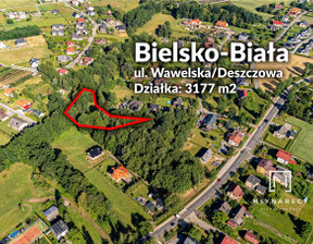 Działka na sprzedaż, Bielsko-Biała M. Bielsko-Biała Hałcnów, 499 000 zł, 3177 m2, KBM-GS-1232