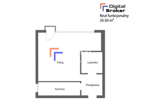 Kawalerka na sprzedaż, Warszawa M. Warszawa Bielany Chomiczówka Conrada, 450 000 zł, 35,53 m2, KNG-MS-5445