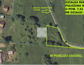 Działka na sprzedaż, Sanocki Zagórz Morochów, 49 500 zł, 742 m2, 1937/5738/OGS