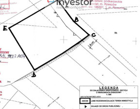 Budowlany na sprzedaż, Rzeszów, 260 000 zł, 1422 m2, 4487/9376/OGS