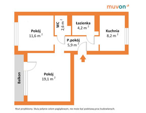 Mieszkanie na sprzedaż, Łódź Łódź-Górna Józefa Ignacego Kraszewskiego, 350 000 zł, 51,1 m2, 1158/13397/OMS