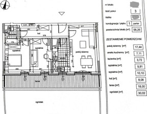 Mieszkanie na sprzedaż, Warszawa Wola Warszawa Wola Marcina Kasprzaka, 1 293 980 zł, 56,26 m2, 111686